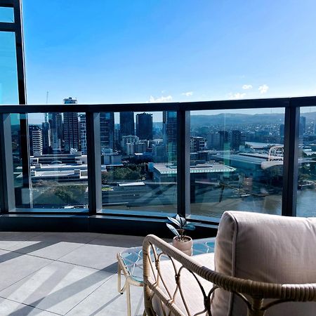 Brisbane Riverfront Oasis 2Bed Panoramic Riverview Bagian luar foto
