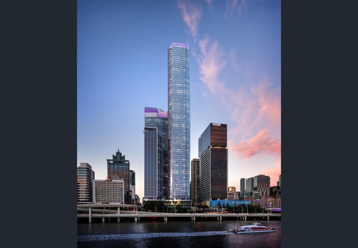 Brisbane Riverfront Oasis 2Bed Panoramic Riverview Bagian luar foto